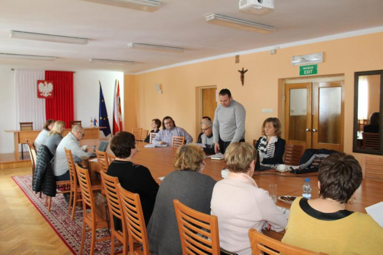 Spotkanie w urzędzie w Udaninie