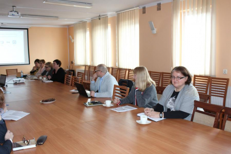 Spotkanie w urzędzie w Udaninie