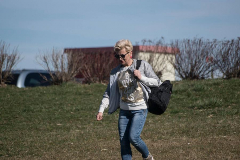 Niedzielnie morsowanie na Kajakach