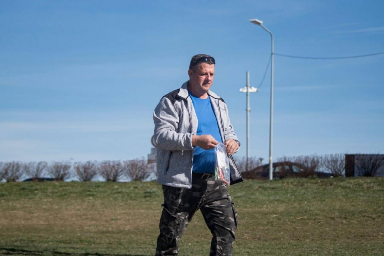 Niedzielnie morsowanie na Kajakach