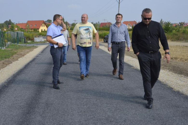 Odbiór ulicy Gałowskiej w Lutyni