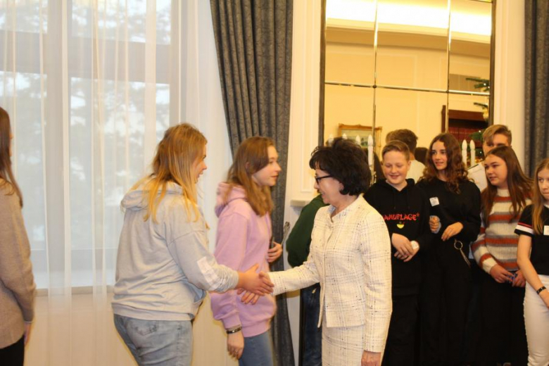 Uczniowie z Gminy Udanin w Sejmie RP