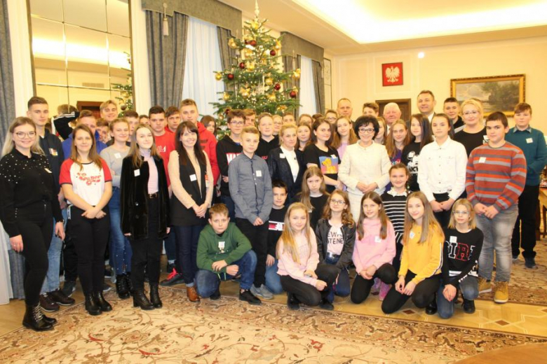 Uczniowie z Gminy Udanin w Sejmie RP