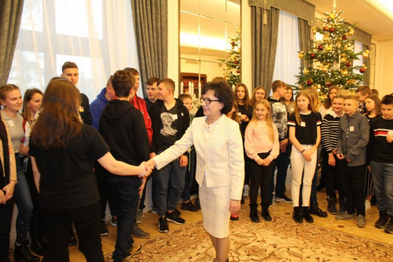 Uczniowie z Gminy Udanin w Sejmie RP