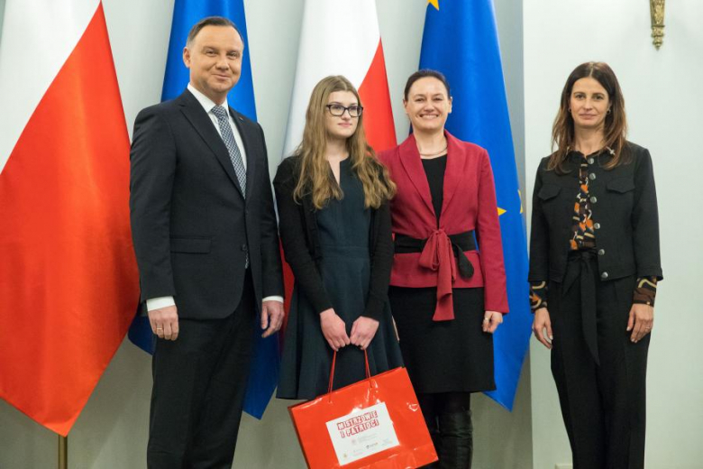 Wyróżnienie od prezydenta