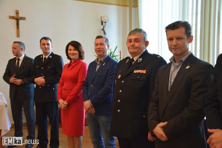 Spotkanie opłatkowe strażaków