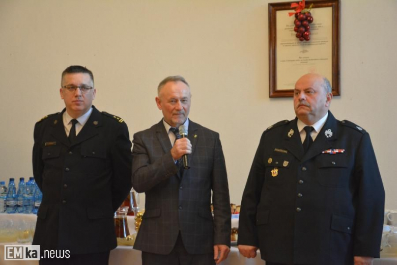 Spotkanie opłatkowe strażaków