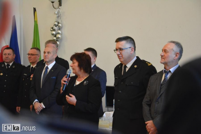 Spotkanie opłatkowe strażaków