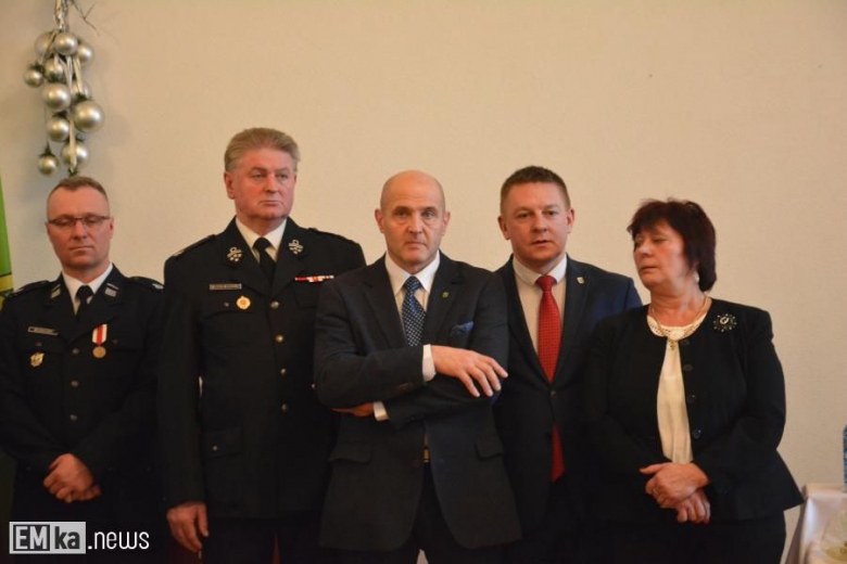 Spotkanie opłatkowe strażaków