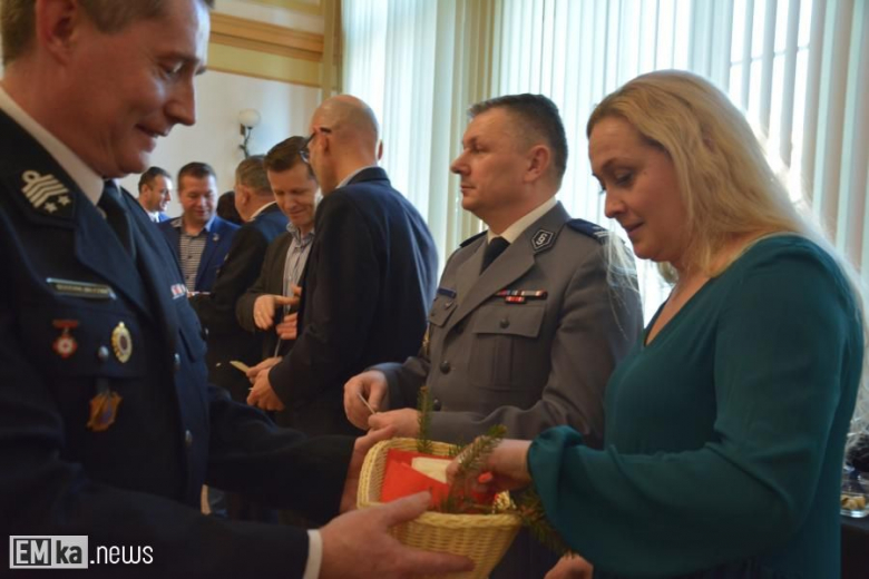 Spotkanie opłatkowe strażaków