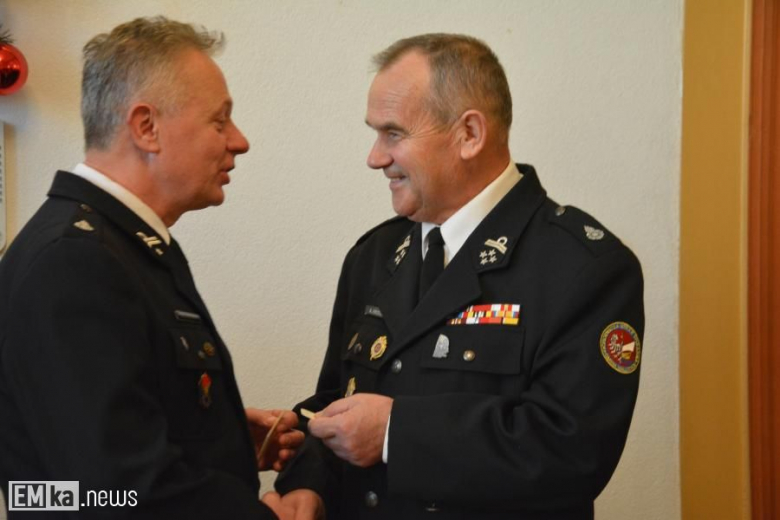 Spotkanie opłatkowe strażaków