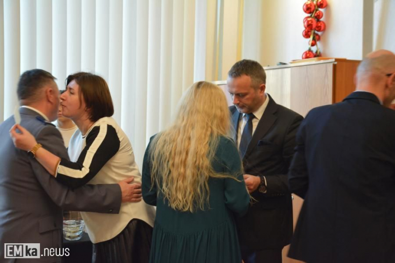 Spotkanie opłatkowe strażaków