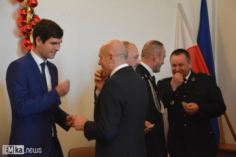 Spotkanie opłatkowe strażaków