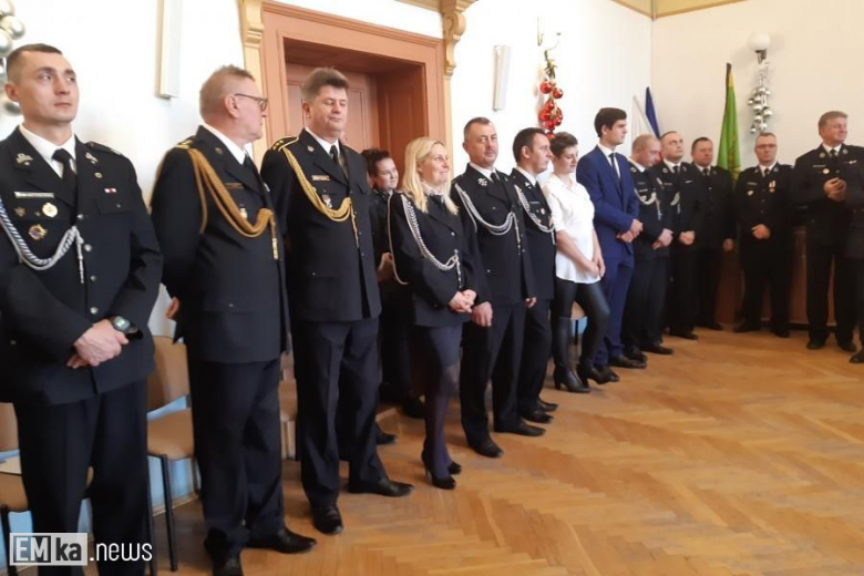 Spotkanie opłatkowe strażaków