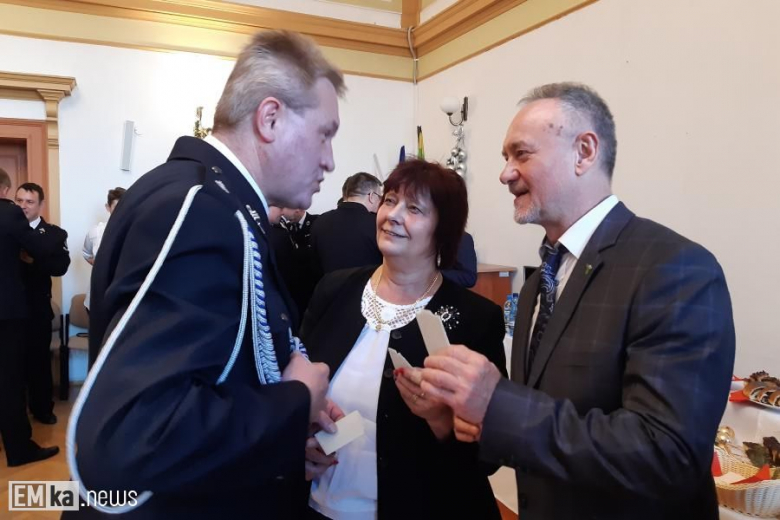 Spotkanie opłatkowe strażaków