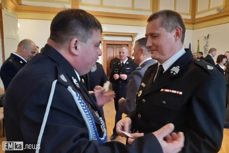 Spotkanie opłatkowe strażaków