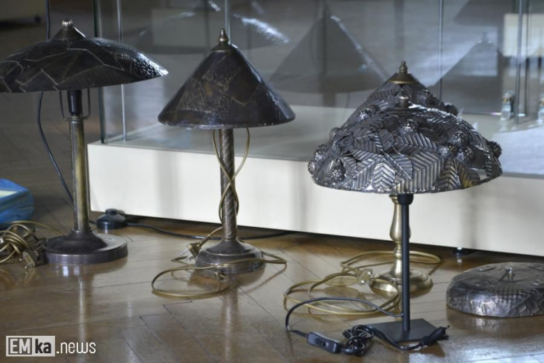 Przygotowania do wystawy