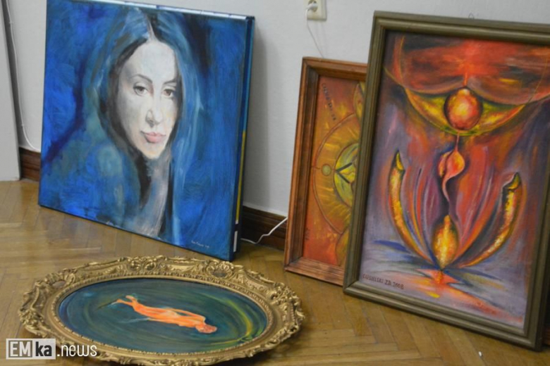 Przygotowania do wystawy 