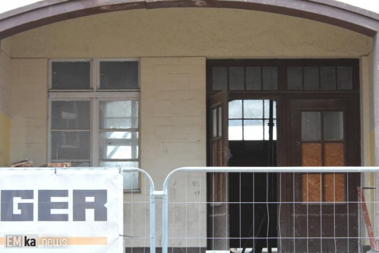 Trwa remont dworca w Malczycach 