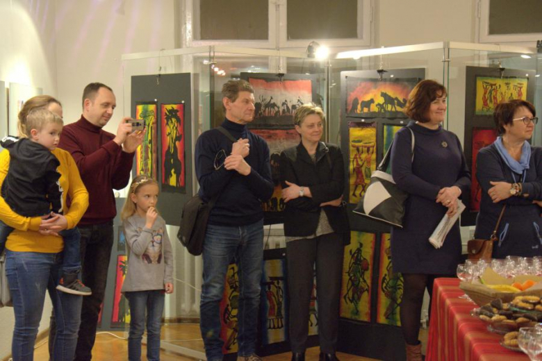 Wernisaż wystawy "Dzieci Tonga"