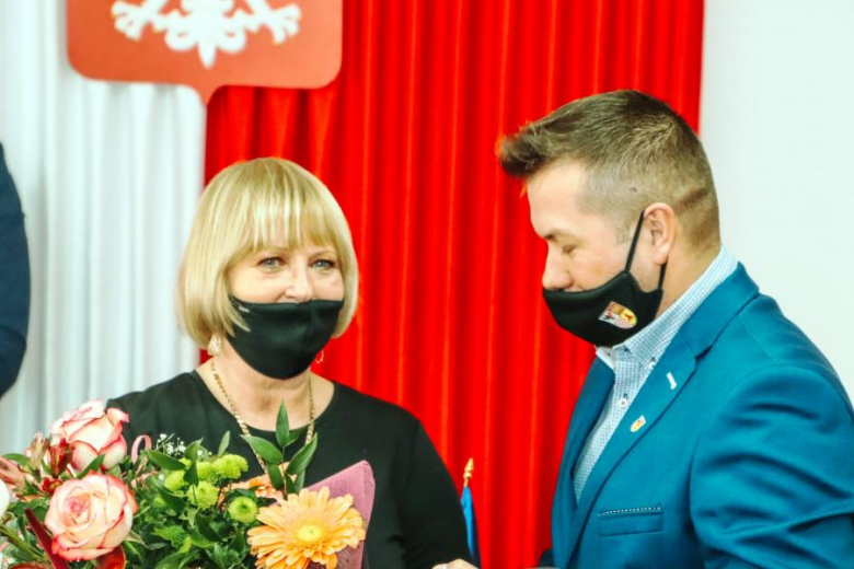 Pożegnano Panią Grażynę Teleszko, wieloletnią pracownicę urzędu gminy w Udaninie