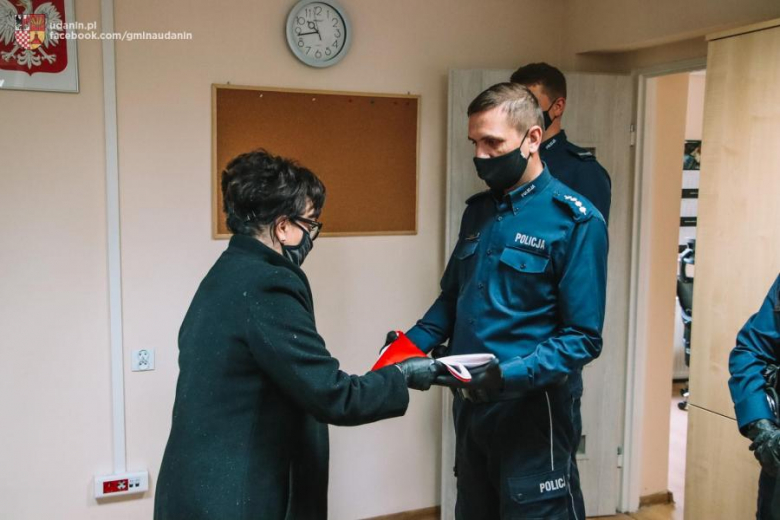 Wizyta Elżbiety Witek w gminie Udanin