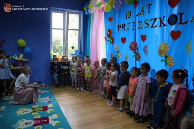 10-lecie przedszkola w Ujeździe Górnym