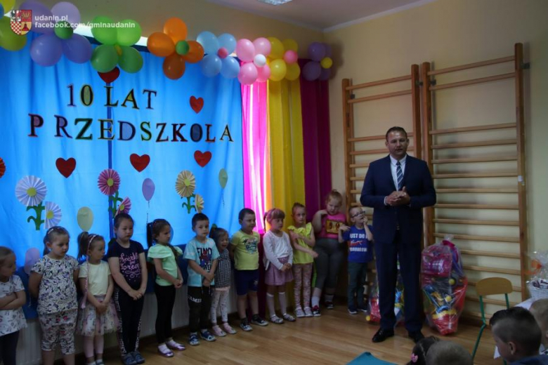 10-lecie przedszkola w Ujeździe Górnym