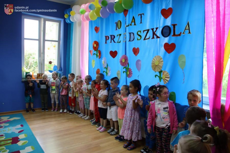 10-lecie przedszkola w Ujeździe Górnym