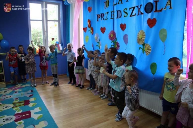 10-lecie przedszkola w Ujeździe Górnym