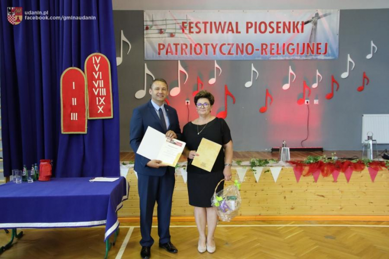 XIII Festiwal Piosenki Patriotyczno-Religijnej w Udaninie