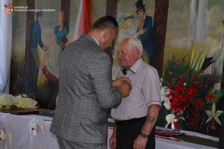 Złote gody Mieszkańców gminy Udanin