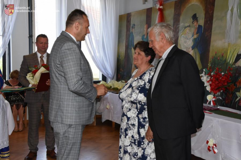 Złote gody Mieszkańców gminy Udanin