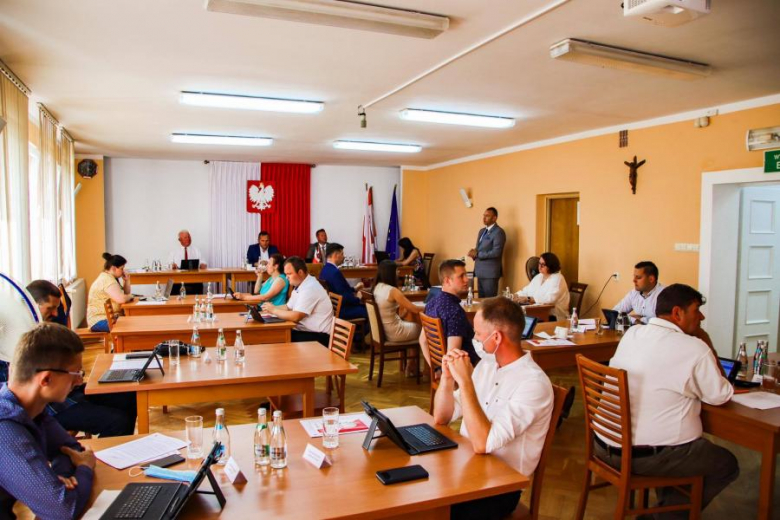 Sesja absolutoryjna w gminie Udanin