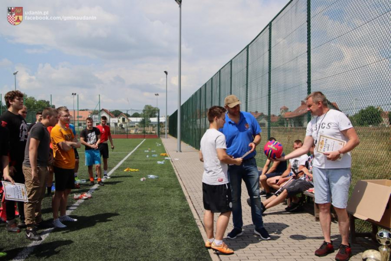 Gminny Turniej Piłki Nożnej o puchar wójta gminy Udanin