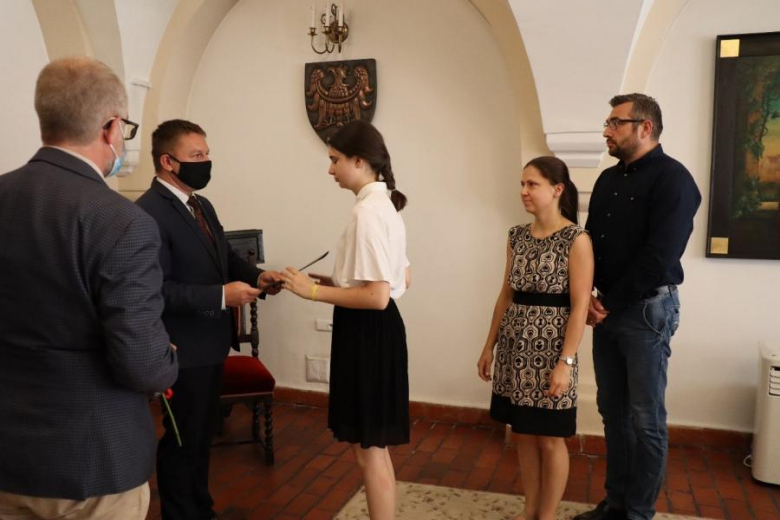 Wręczenie nagród dla najlepszych uczniów