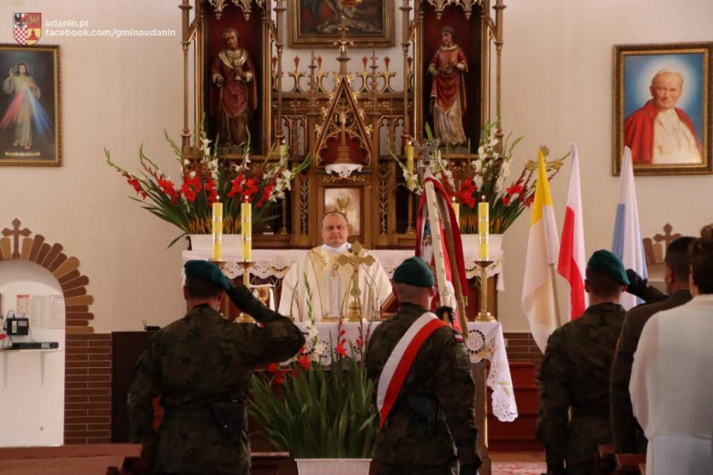 Obchody Święta Wojska Polskiego w Udaninie