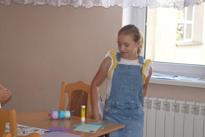 Wakacje z GOKiem i Biblioteką - warsztaty plastyczne