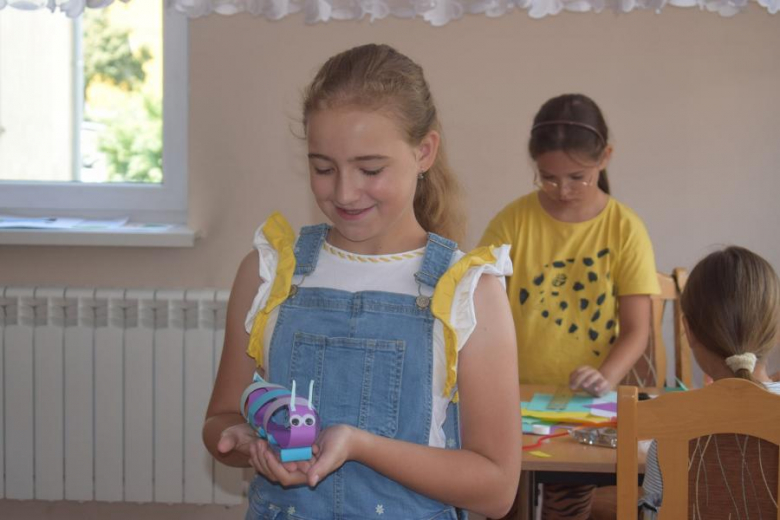 Wakacje z GOKiem i Biblioteką - warsztaty plastyczne