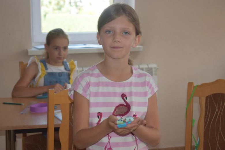 Wakacje z GOKiem i Biblioteką - warsztaty plastyczne