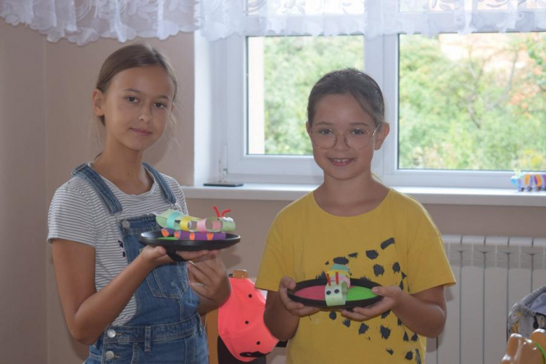 Wakacje z GOKiem i Biblioteką - warsztaty plastyczne