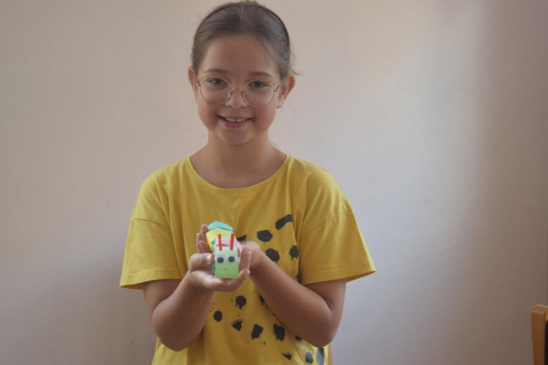 Wakacje z GOKiem i Biblioteką - warsztaty plastyczne