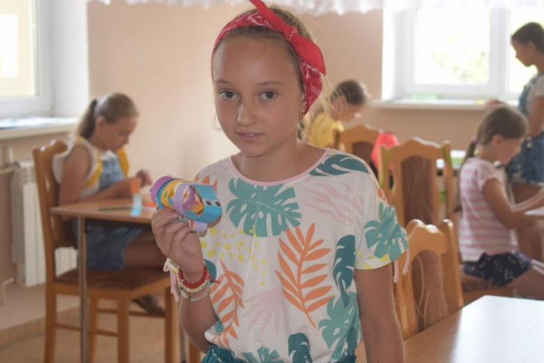 Wakacje z GOKiem i Biblioteką - warsztaty plastyczne