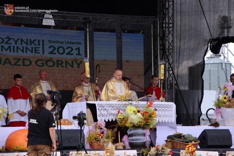 Święto plonów w Ujeździe Górnym