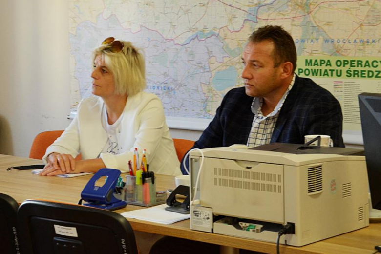 Spotkanie średzkich samorządowców ws inwestycji drogowych