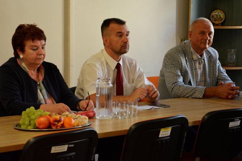 Spotkanie średzkich samorządowców ws inwestycji drogowych