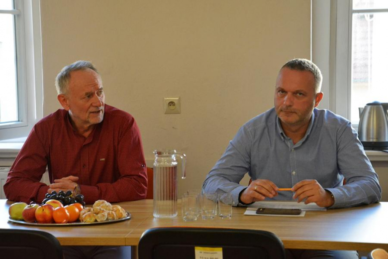 Spotkanie średzkich samorządowców ws inwestycji drogowych