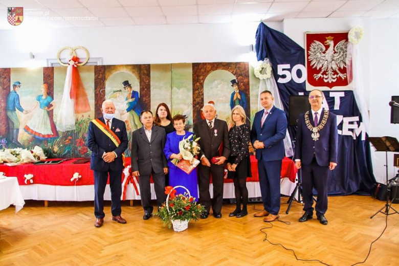 Rocznica Złotych Godów w gminie Udanin