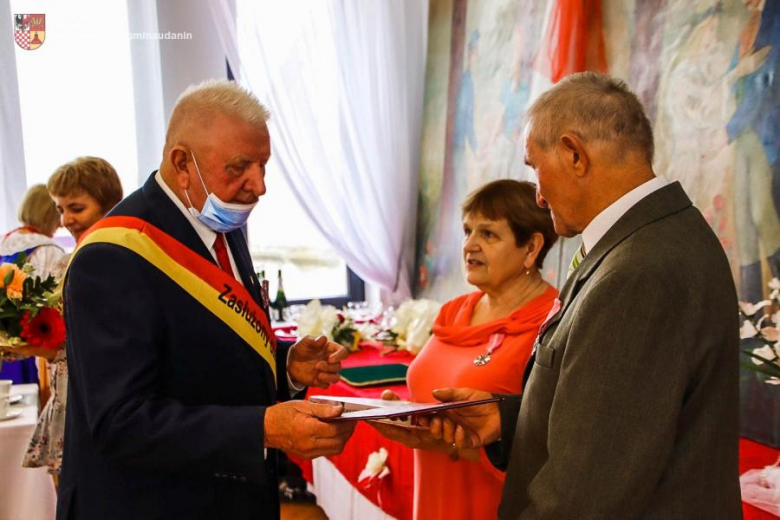 Rocznica Złotych Godów w gminie Udanin