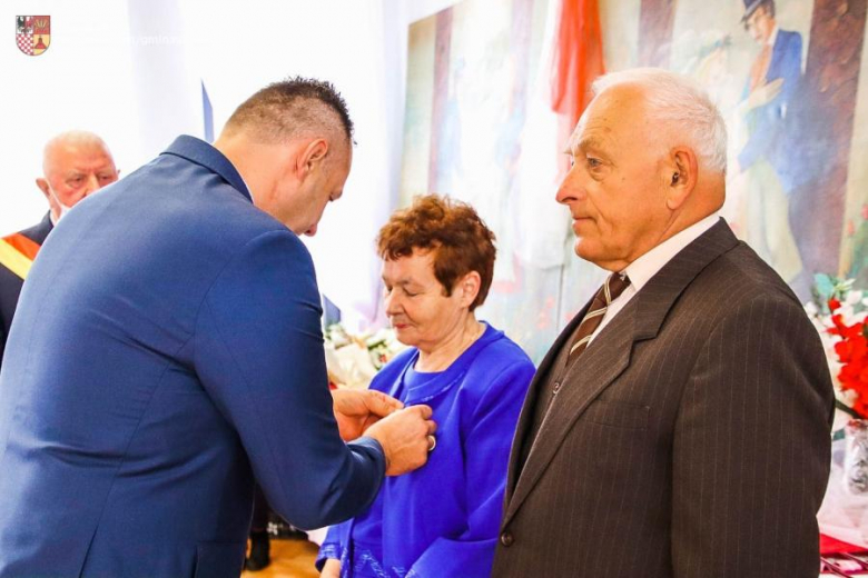 Rocznica Złotych Godów w gminie Udanin